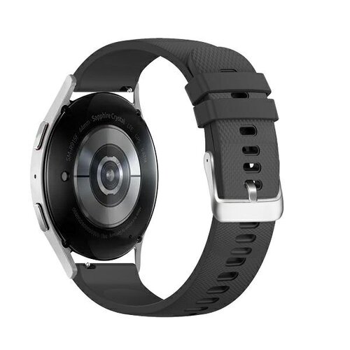 Pasek BELINE Grid Texture Silicone do Watch (22mm) Czarny