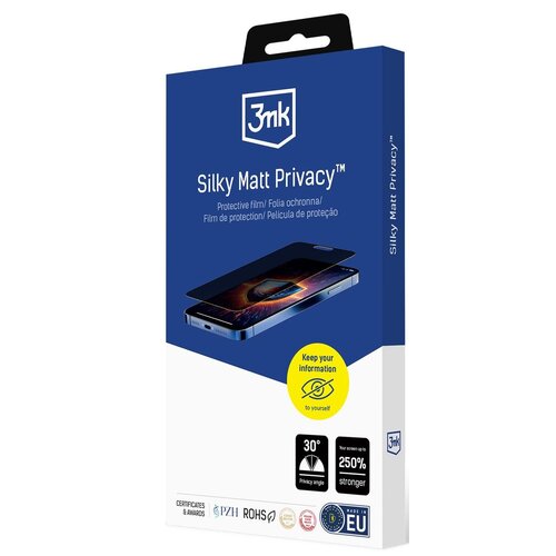 Folia ochronna 3MK Silky Matt Privacy do Motorola Moto E15