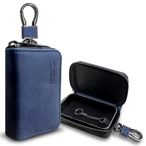 Etui z ochroną RFID na kluczyki TECH-PROTECT KLR300 Keyless RFID Granatowy