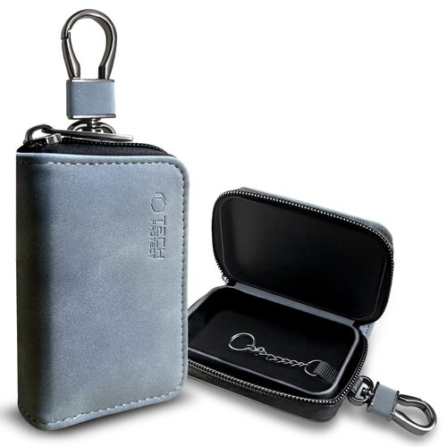 Etui z ochroną RFID na kluczyki TECH-PROTECT KLR300 Keyless RFID Carbon Szary