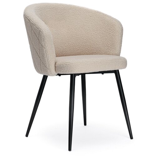 Krzesło EHOKERY Hampton Teddy Boucle Beżowy