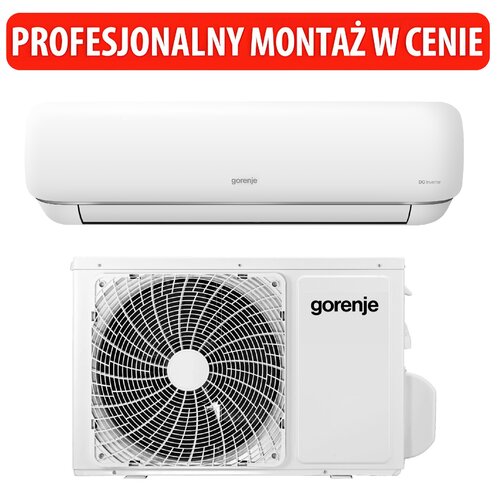Klimatyzator Split, Pompa ciepła powietrze - powietrze GORENJE Pandora AST-18UW4RXSKG01G z usługą montażu