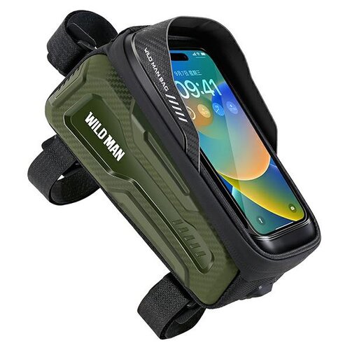 Torba rowerowa na ramę WILDMAN M20 Zielony