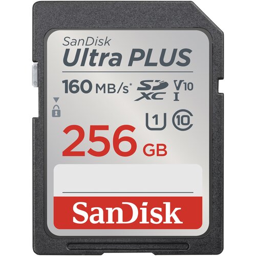 Karta pamięci SANDISK Ultra Plus SDXC 256GB