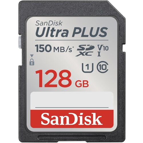 Karta pamięci SANDISK Ultra Plus SDXC 128GB