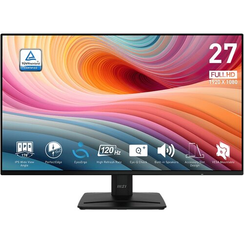 Monitor MSI Pro MP271A E2 27" 1920x1080px IPS 120Hz 1 ms [MPRT]