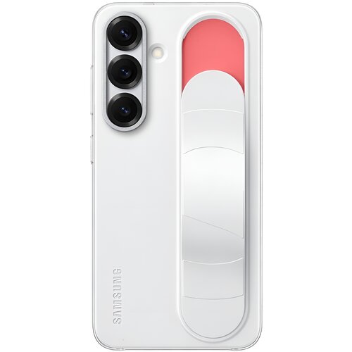 Etui SAMSUNG Standing Grip Case do Galaxy S25 Biały EF-GS931CWEGWW
