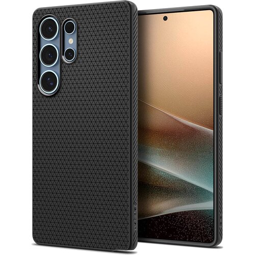 Etui SPIGEN Liquid Air do Samsung Galaxy S25 Ultra Czarny mat