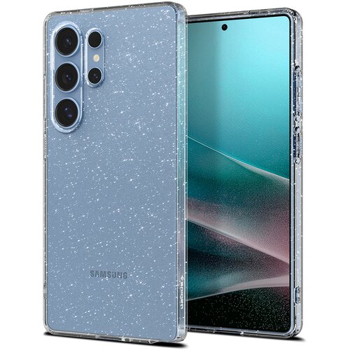 Etui SPIGEN Liquid Crystal do Samsung Galaxy S25 Ultra Przezroczysto-brokatowy