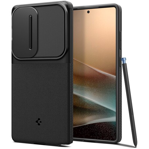 Etui SPIGEN Optik Armor do Samsung Galaxy S25 Ultra Czarny