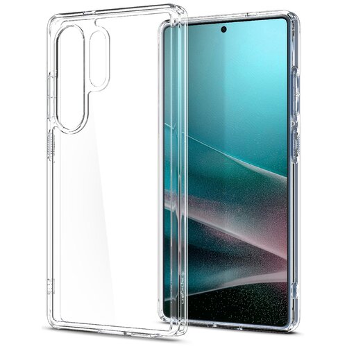 Etui SPIGEN Ultra Hybrid do Samsung Galaxy S25 Ultra Przezroczysty