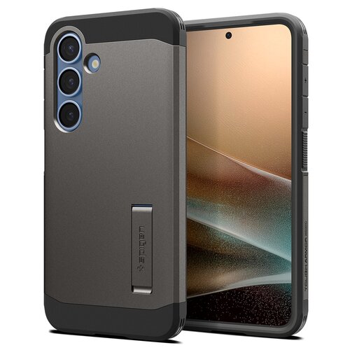 Etui SPIGEN Tough Armor MagSafe do Samsung Galaxy S25 Brązowy