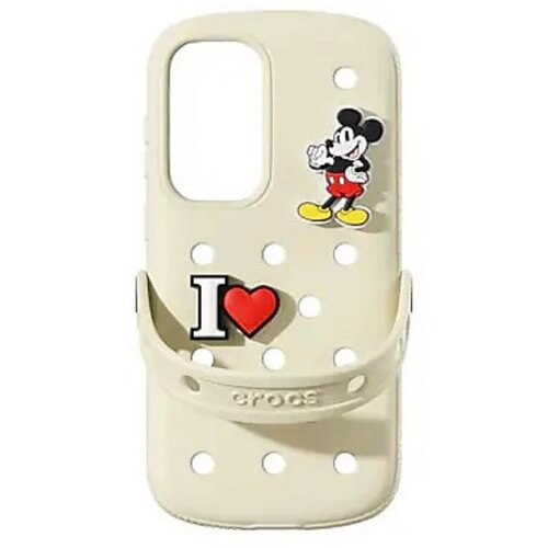 Etui SAMSUNG Crocs Case do Galaxy S25+ Kremowy GP-FPS936SBAUW