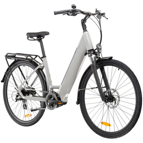 Rower elektryczny KROSS Trans Hybrid LS 2.0 U18 28 cali Szary