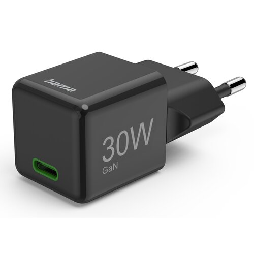 Ładowarka sieciowa HAMA SuperMini GaN PD/QC 30W Czarny