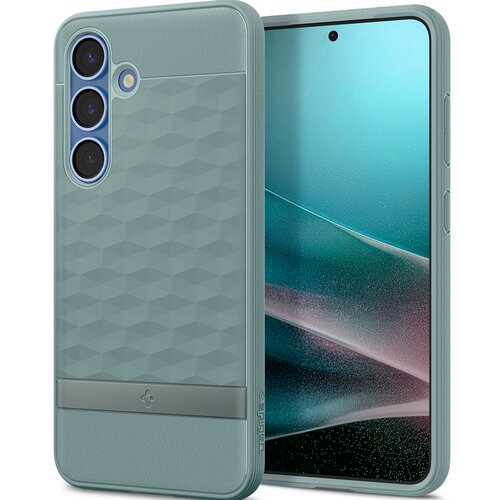 Etui SPIGEN Caseology Parallax Mag MagSafe do Samsung Galaxy S25+ Zielony