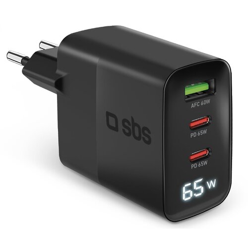 Ładowarka sieciowa SBS GAN 65W Czarny