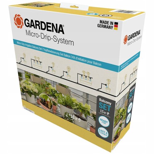 Zestaw do nawadniania GARDENA Micro-Drip-System 13401-20 (20 m)