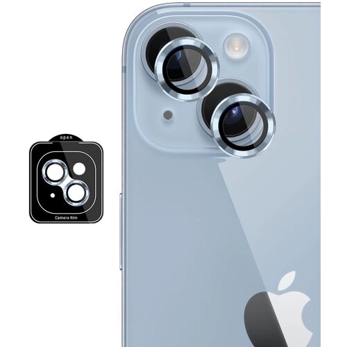 Nakładka na obiektyw 3MK Lens Protection Pro do Apple iPhone 14 Plus Niebieski