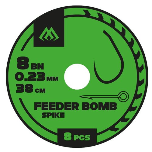 Przypon MIKADO Feeder Bomb HFB805BI-14 0.18 mm / 38 cm