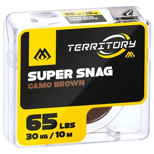 Plecionka MIKADO Super Snag 30 kg / 10 m Brązowy