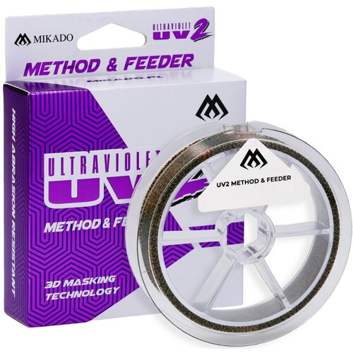 Żyłka MIKADO Ultraviolet II Method Feeder 0.16 mm / 150 m Camouflage