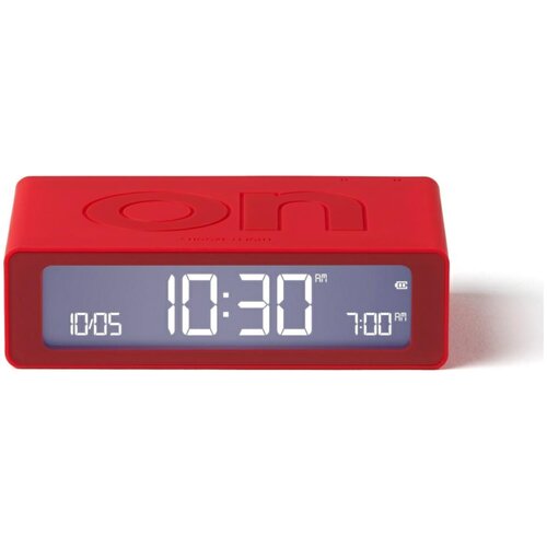 Budzik LEXON Flip Mini Czerwony