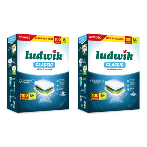 Tabletki do zmywarek LUDWIK Classic - 200 szt.