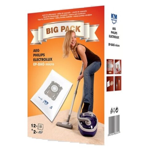 Worek do odkurzacza K&M EP-BAG Micro (12 sztuk)