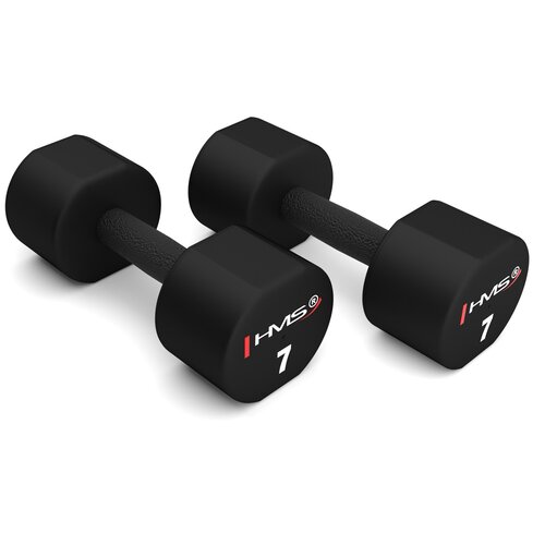 Zestaw hantli HMS HPT07 (2 x 7 kg)