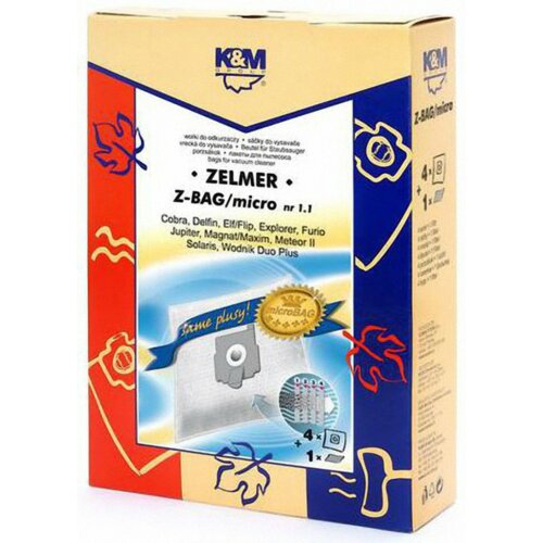 Worek do odkurzacza K&M Z-BAG Micro (4 sztuki)