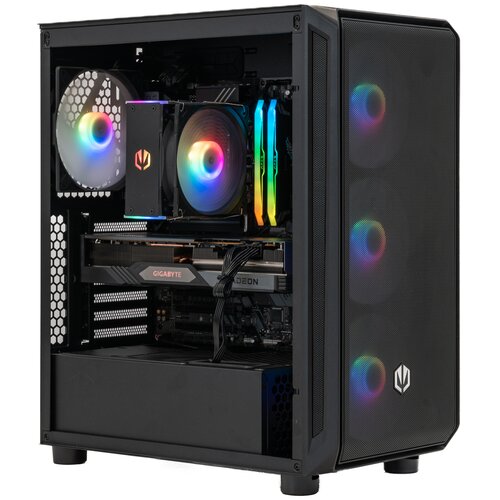 Komputer MAD DOG ENDORFY500ARGB-A15DR32 R5-7500F 32GB RAM 1TB SSD Radeon RX7700XT Wi-Fi