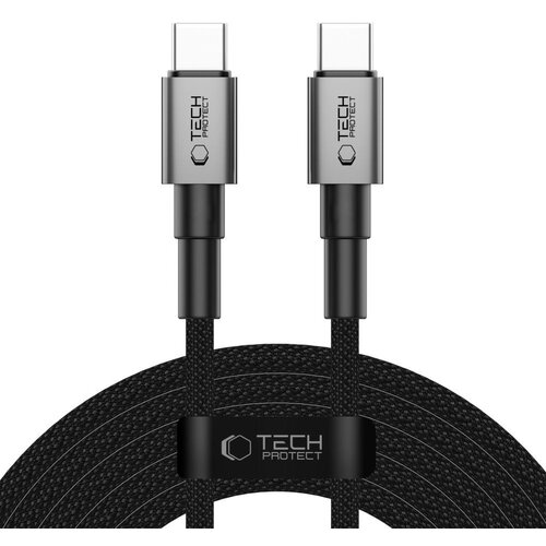 Kabel USB-C - USB-C TECH-PROTECT UltraBoost DNA 60W 3 m Szary