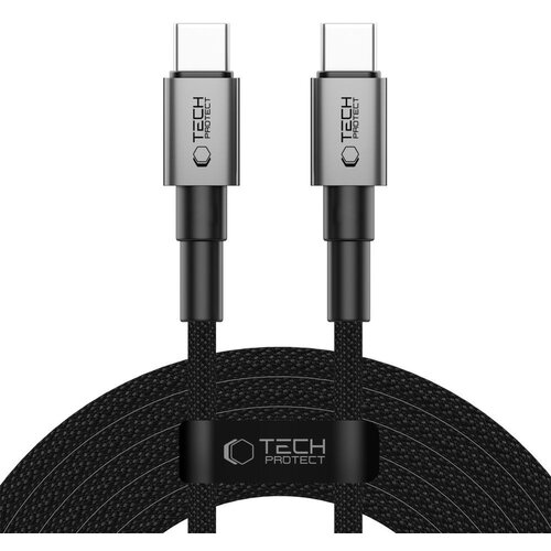 Kabel USB-C - USB-C TECH-PROTECT UltraBoost DNA 100W 3 m Szary