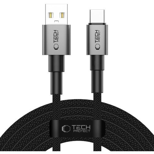 Kabel USB-A - USB-C TECH-PROTECT UltraBoost DNA 15W 3 m Szary