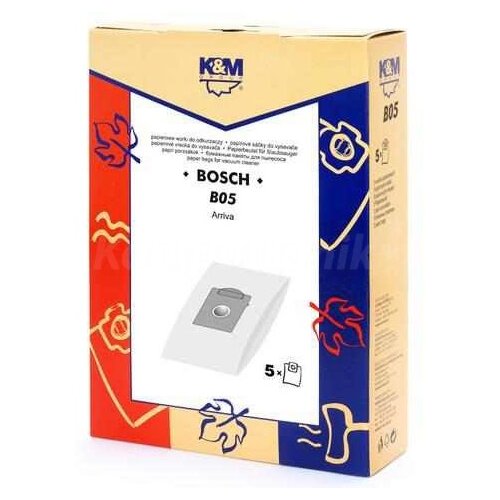 Worki do odkurzacza K&M B05 (5 sztuk)