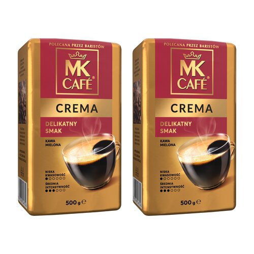 Kawa mielona MK CAFE Crema 2 x 0.5 kg