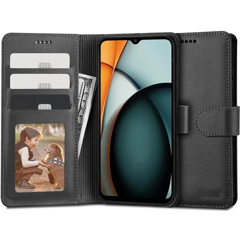 Etui TECH-PROTECT Wallet do Xiaomi Redmi A3 Czarny