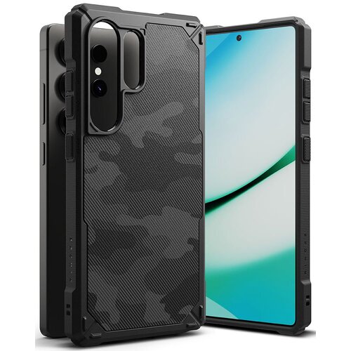 Etui RINGKE Rugged Gear do Samsung Galaxy S25 Ultra Czarny (moro)
