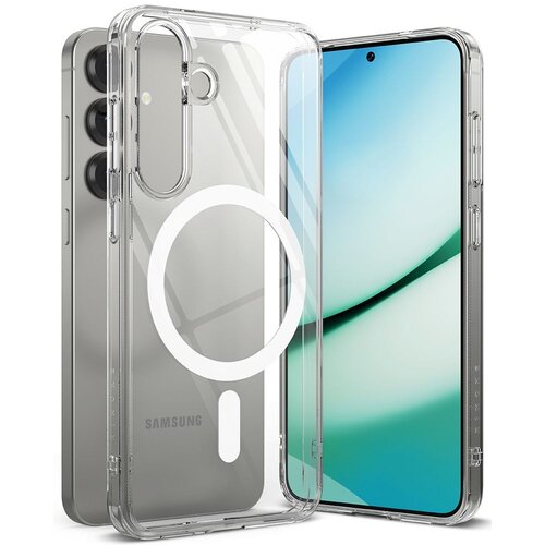 Etui RINGKE Fusion Magnetic MagSafe do Samsung Galaxy S25 Plus Przezroczysty