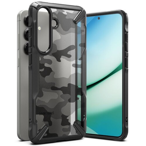 Etui RINGKE Fusion X do Samsung Galaxy S25 Czarny (moro)