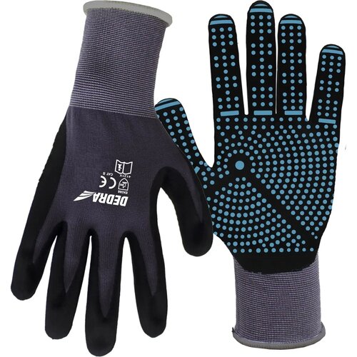 Rękawice robocze DEDRA Nitrile Pro Comfort BH1015R09 (rozmiar 9)