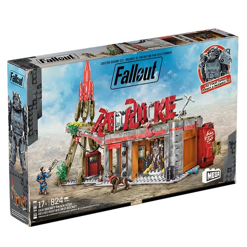 Klocki plastikowe MEGA Fallout Stacja Red Rocket HXT00