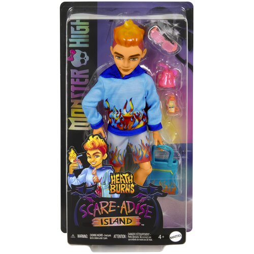 Lalka MONSTER HIGH Wyspa Straszy-raj Heath Burns HRP69