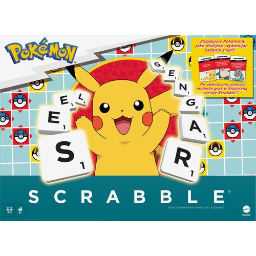 Gra planszowa SCRABBLE Pokémon HXT29