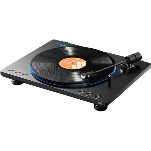 Gramofon FIIO TT13 BT Czarny Automatyczny,Bluetooth,Napęd paskowy,Przedwzmacniacz, Prędkość odtw. 33 1-3, 45 obr.-min