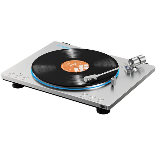 Gramofon FIIO TT13 BT Srebrny Automatyczny,Bluetooth,Napęd paskowy,Przedwzmacniacz, Prędkość odtw. 33 1-3, 45 obr.-min