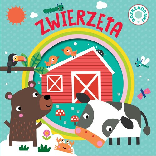 Książka Zwierzęta Rozkładanki (twarda okładka)