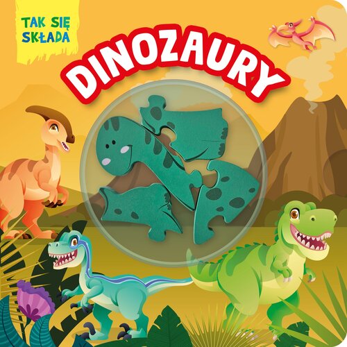 Książka Tak się składa Dinozaury Jul Łyskawa (twarda okładka)