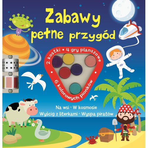 Książka Zabawy pełne przygód (twarda okładka)